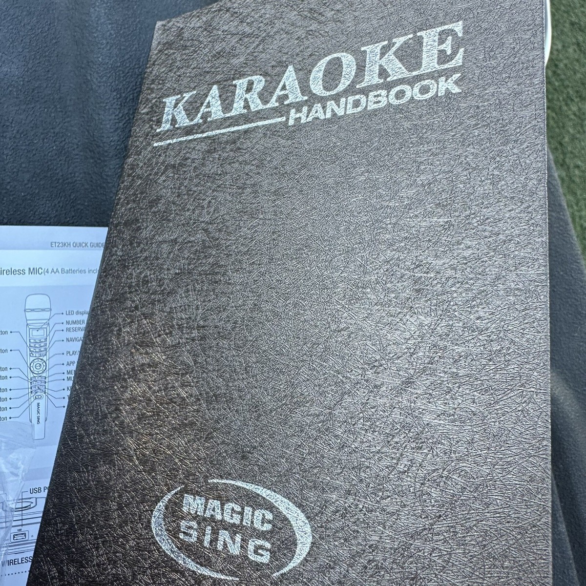 Karaoké Magic Sing ET23KH + 2 micros - CD - Musique