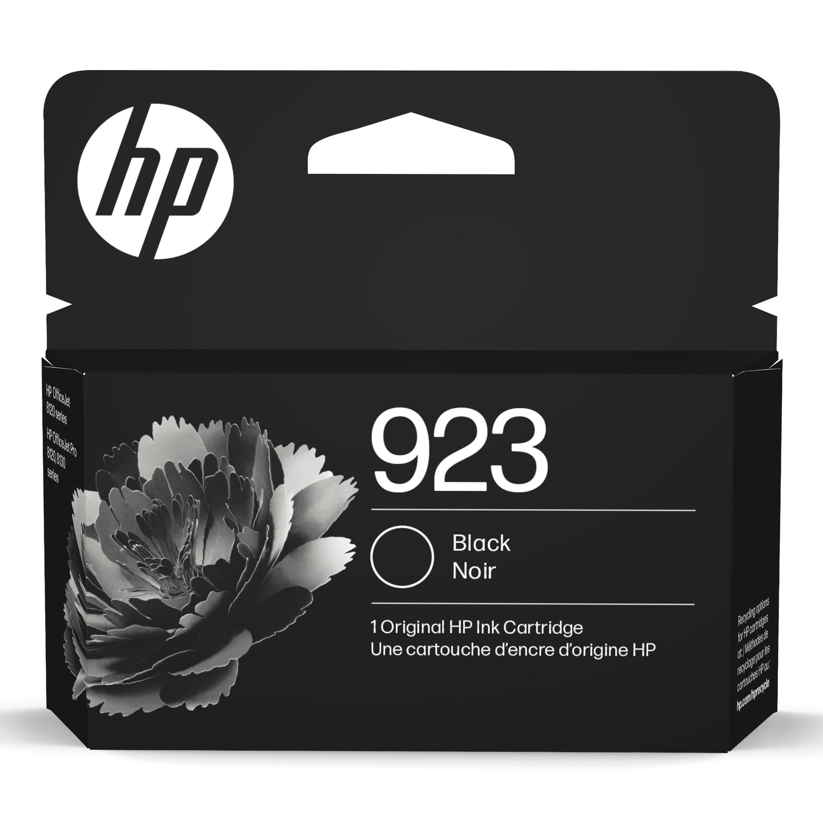 HP 923 Black Original Ink Cartridge for OfficeJet Pro 8135e 500 Pages-image