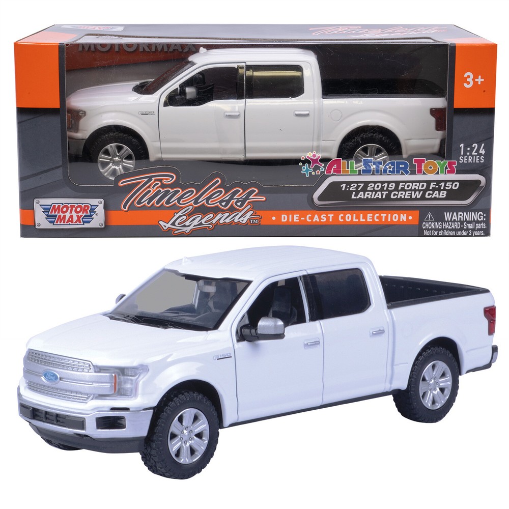 MOTORMAX 2019 FORD F-150 LARIAT CREW CAB PICKUP 1/24-1/27 DIECAST MODEL 79363