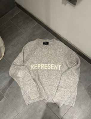 Grauer Knit Pullover von Represent