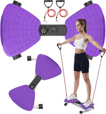 Waist Twister Machine, Adjustable Exercise Twist Board for Women Men, Noiseless