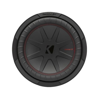 Kicker 48CWR104 CompR 10'' 800 Watt Peak Power 4-Ohm Car Audio Subwoofer (Single)