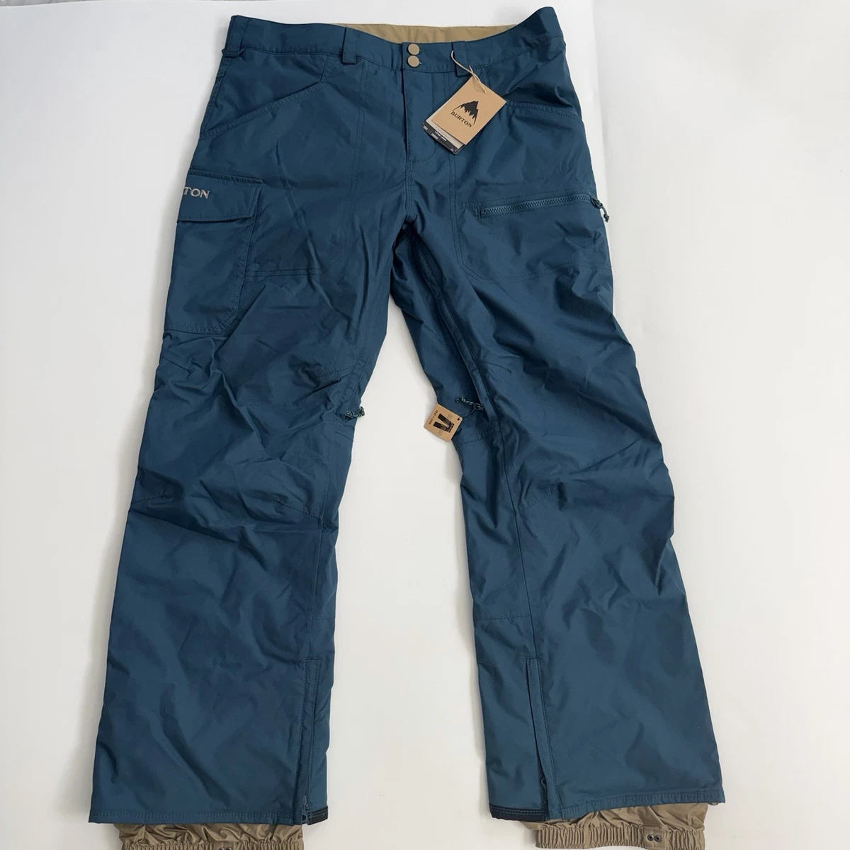 Burton, размер XL, синие зимние спортивные зимние штаны и