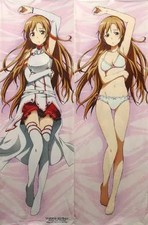 Asuna Anime Version Body Pillow Cover Double Sided Print YKK Zipper