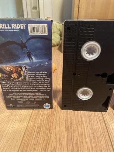LOT Jurassic Park Trilogy VHS # 1,2,3 Jurassic Park, The Lost World , Jurassic 3 - Picture 5 of 7