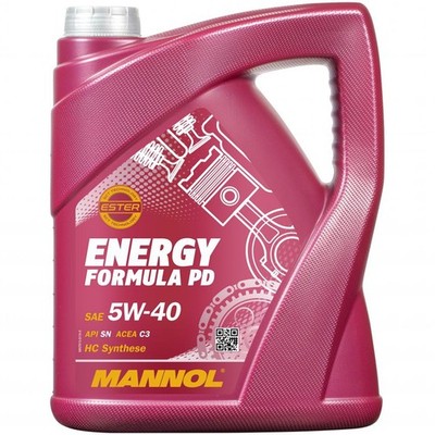 5 LITER 5W-40 LONGLIFE MOTORÖL MANNOL ENERGY FORMULA PD API SN CH-4 ÖL 5W40