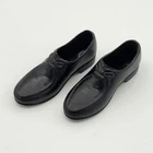 Vintage KEN Allan Doll Black Dress Shoes LOAFERS Squishy Japan Vintage 1960s A15