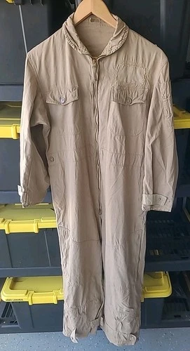 WW2 40s/50s US MC/Navy Military M-668 Suit Type S Summer Flight Dryback