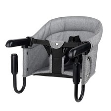Portable Hook-On Baby High Chair with Clip-On Design 37 lb Weight Capacity ...