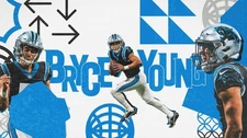 BRYCE YOUNG & other PANTHERS STARS - pick your card - ROOKIES/PARALLELS/ETC