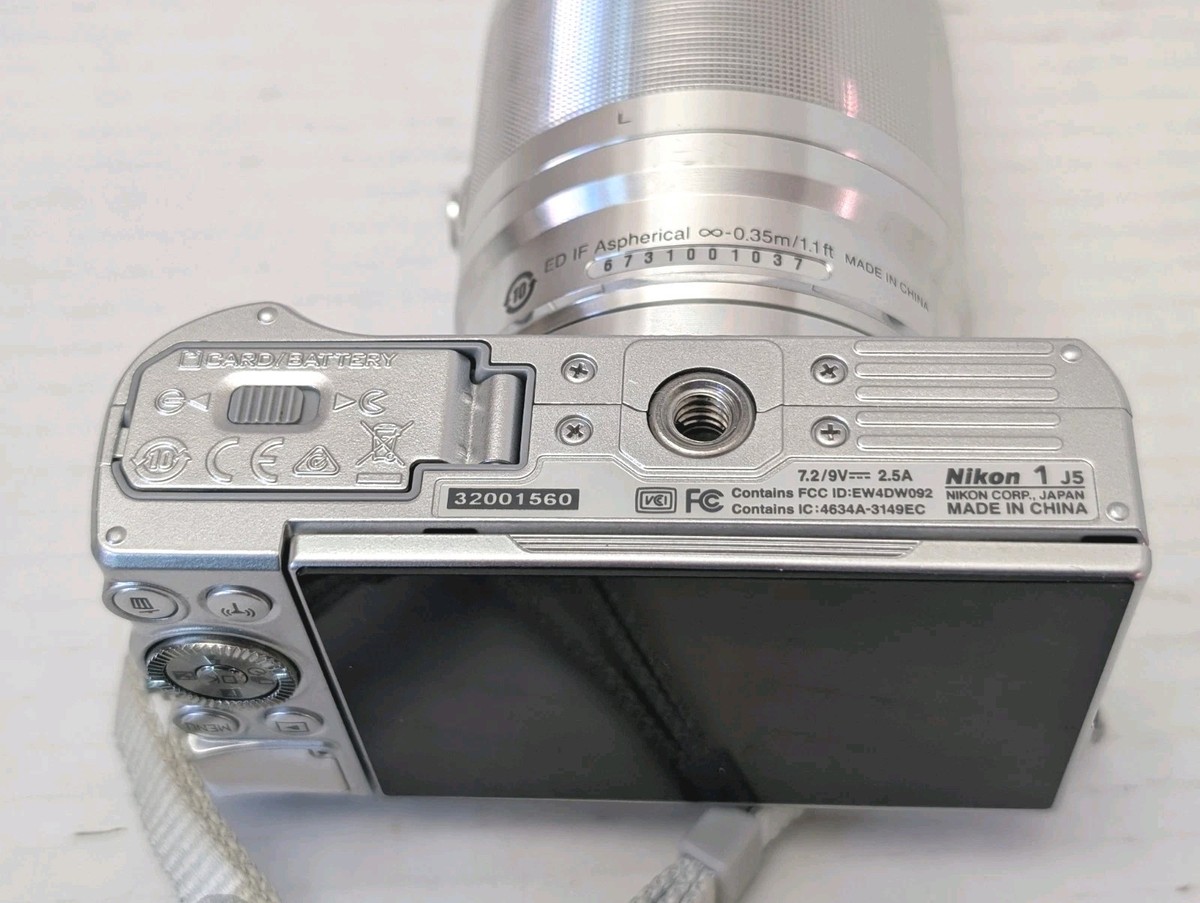 Mint Nikon 1 J5 Silver 1 Nikkor 10-100mm Lens Kit Japan | eBay