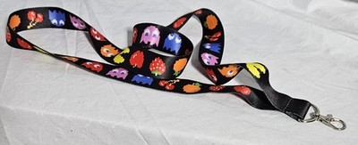 Pac Man  Ghost Souble Sided Icons 16''Lanyard , Keychain Y2K Video Games Atari 