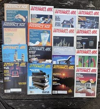 Lot 16 1980s INTERFACE AGE Magazine 1980 1981 1982 1983 Computer Apple Data
