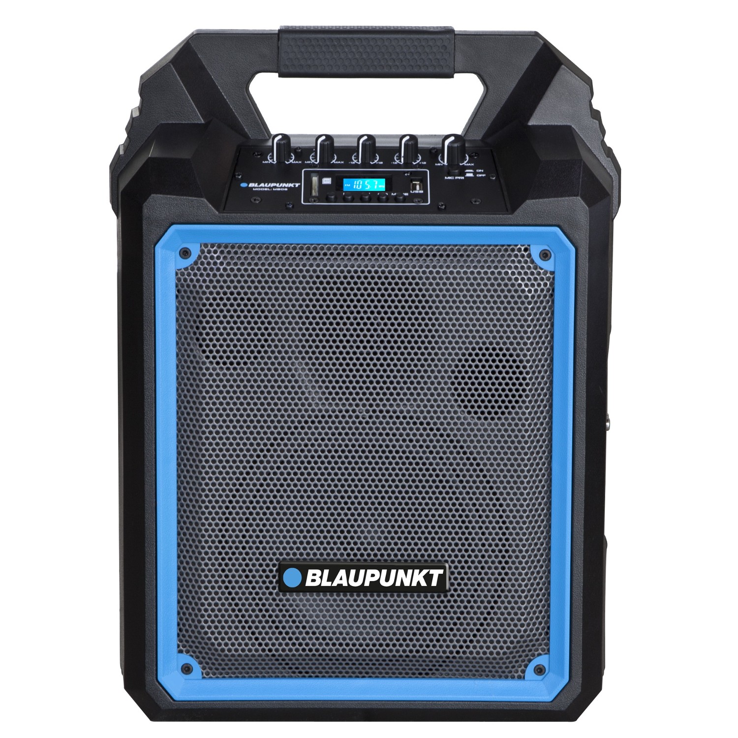 Enceinte multi-usages Blaupunkt MB06 avec grand haut-parleur Bluetooth de 30 cm