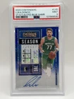 2020 Panini Contenders Luka Doncic Blue Shimmer /20 AUTO Season Ticket PSA 9