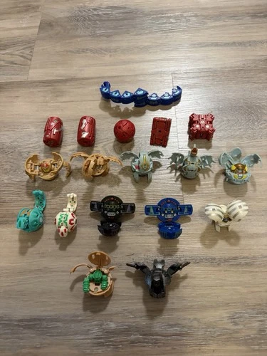 Vintage Bakugan Battle Brawlers Action Figures Mixed Lot of 18