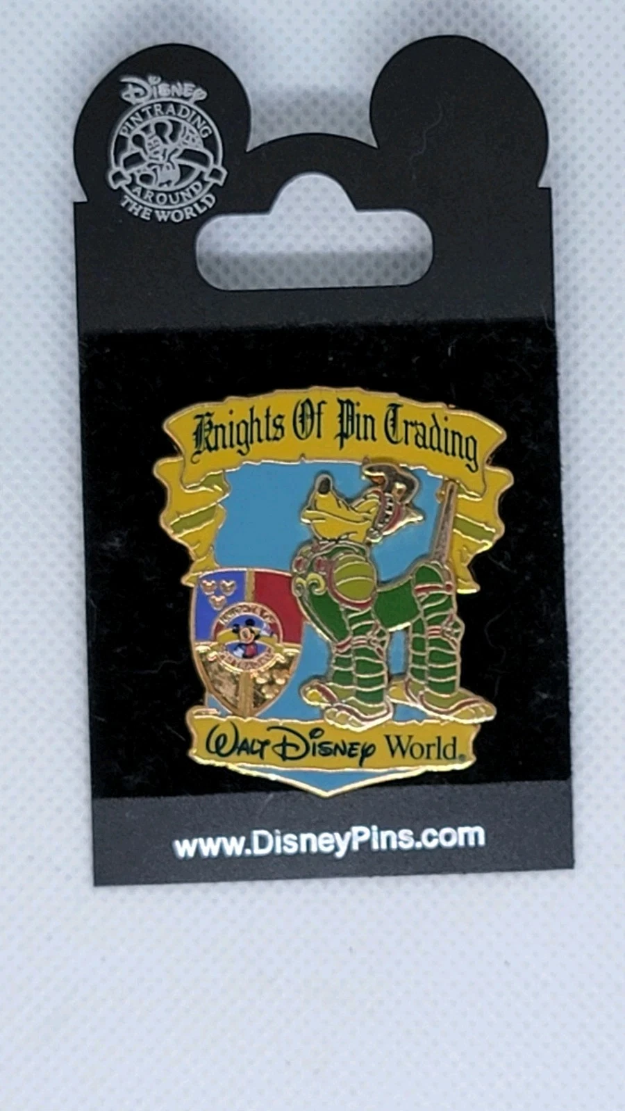 Disney Pin - WDW - 2008 Pluto Knights Of Pin Trading LE 500