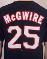 vintage 90s St. Louis Cardinals Mark McGwire 25 T-Shirt MLB sz L
