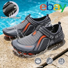 Quick Drying Water Shoes Men's Beach Anti-skid Diving Surfing Swimming Shoes US