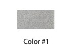 Gray carpet dash mat cover with visible seams, labeled “Color #1” and “2001-2006 Chevy Tahoe,” on white background.