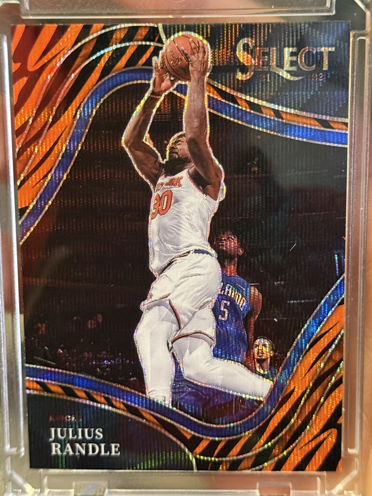 2023-24 Select courtside Julius Randle Tiger Prizm