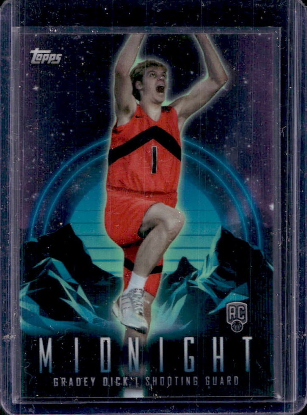2023-24 Topps Midnight Gradey Dick RC Rookie #40 Raptors