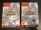 Pokemon TCG Scarlet & Violet Prismatic Evolutions Booster Bundle Sealed Lot Of 2