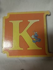 Sesame Street Alphabet ABC Interlocking Board Book Reader's Digest Letter K K2