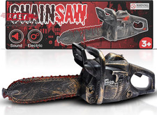 16" Bloody Rusty Electric Chainsaw - Battery Operated Chainsaw Massacre Role Pla