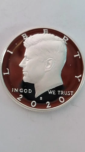 2020-S United States, Proof Silver, Kennedy Half Dollar