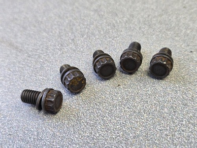 #ad LOT 5 ORIGINAL PORSCHE 911 914 6 905 925 SPORTOMATIC TRANS PRESSURE PLATE SCREWS $20.00