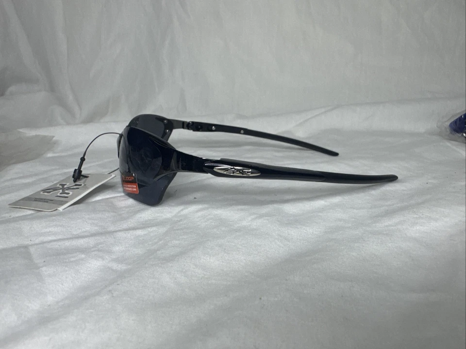 Солнцезащитные очки без оправы X Loop с черными линзами, черная металлическая оправа с защитой от ультрафиолета - Изображение 3 из 3