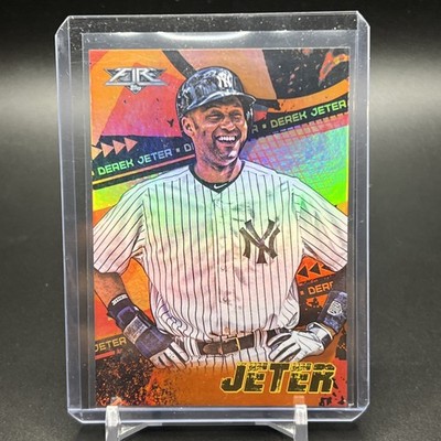 2022 Topps Fire - Derek Jeter #114 Orange /299