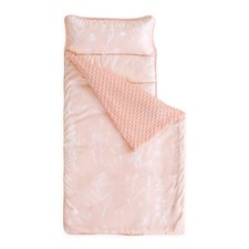 Toddler Nap Mat with Pillow and Minky Blanket for Daycare and Preschool