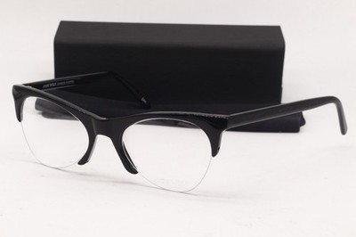 NEW ANDY WOLF 5078 COL.A BLACK AUTHENTIC DESIGNER EYEGLASSES BRAND CASE 52-19