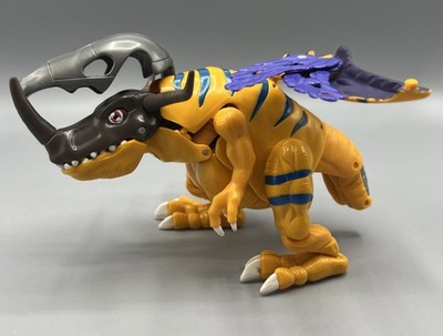 1999 Digimon Adventure Greymon Cho Shinka Evolution Figure Vtg Retro Toy 6''-7''