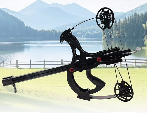 All-metal Composite Bow 50-shot Steel Ball Bow 50-60 pounds 8mm steel balls