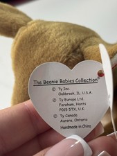 Ty Beanie Babies Whisper the Deer New Defective Tags 1997/1998