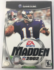 Madden NFL 2002 Nintendo GameCube 2001 Football Video Game E-Everyone