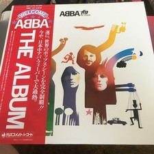 ABBA THE ALBUM MOVIE SOUNDTRACK JAPANESE DISCOMATE VINYL LP RECORD INSERT OBI