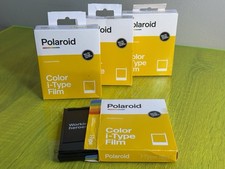 Polaroid Color i-Type Film Lot of 4 Packs 8 Photos Each   Exp. 10/2021