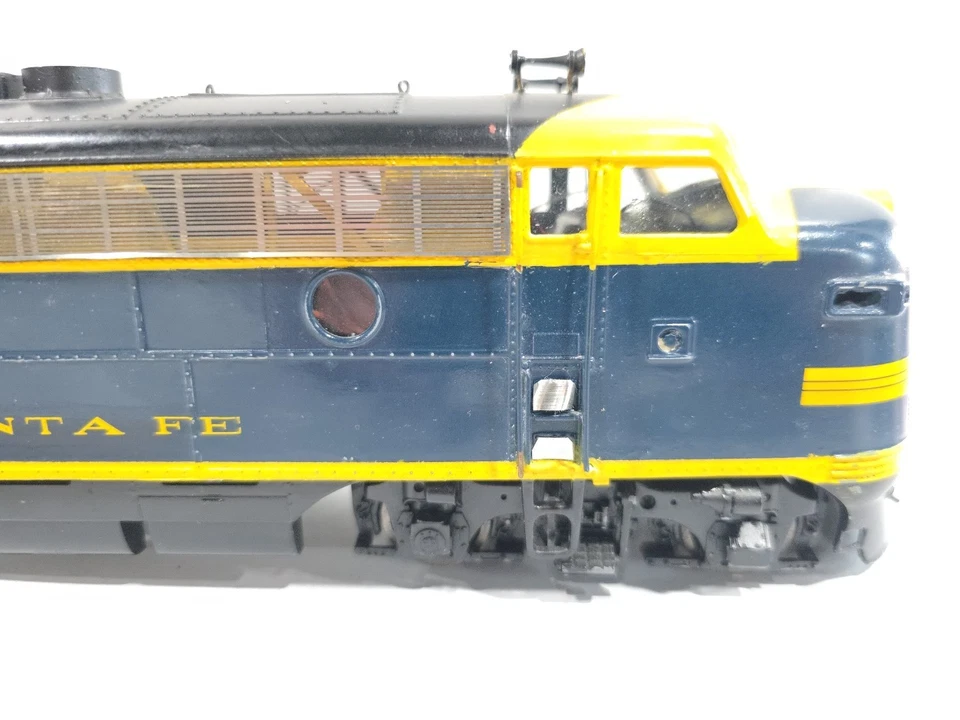 All Nation Cast Metal Brass 2 Rail O F3 A B Diesel DCC Sound ATSF Santa Fe Read  - Image 3 of 4