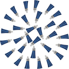 Keychain Tassels,Leather Tassels for Jewelry Making Colored Tassel Pendant for K