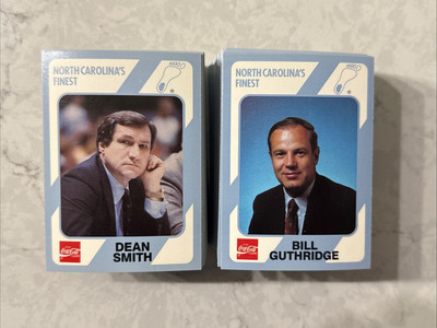 1989 North Carolina's Finest Collegiate Collection Coca Cola UNC Tar Heels  Pick