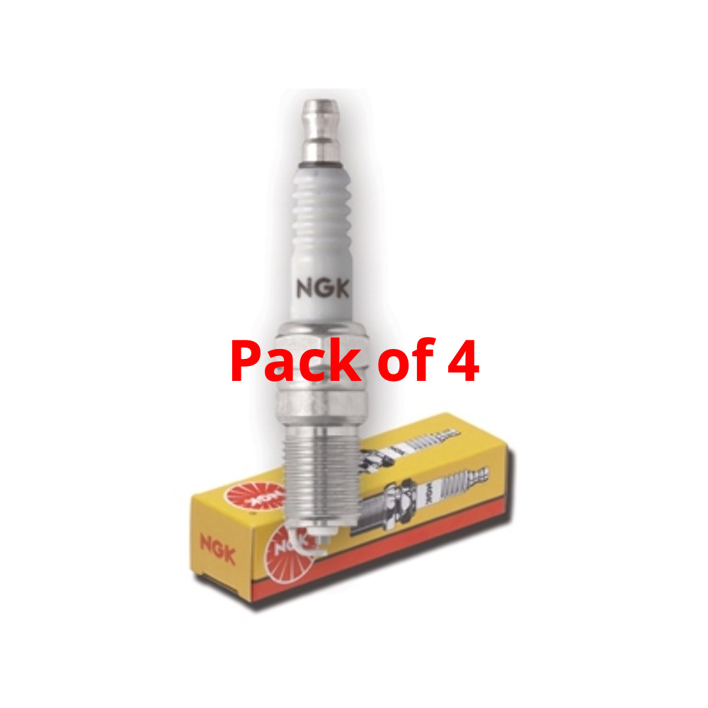 Pack of 4  Spark Plug NGK BR6FS Short 33-59571 Mercruiser 4.3-5.0-5.7-7.4-8.2 V8