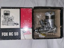 New Fox 59 Rc Vintage Model Engine NIB. Made In U.S.A. Rare Collection 