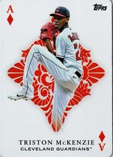 2023 Topps - #AA-31 Triston McKenzie All Aces