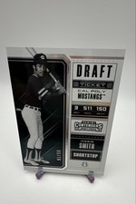 2018 Panini Contenders Draft Pick - Ozzie Smith Draft Ticket Bat Behind Head /99