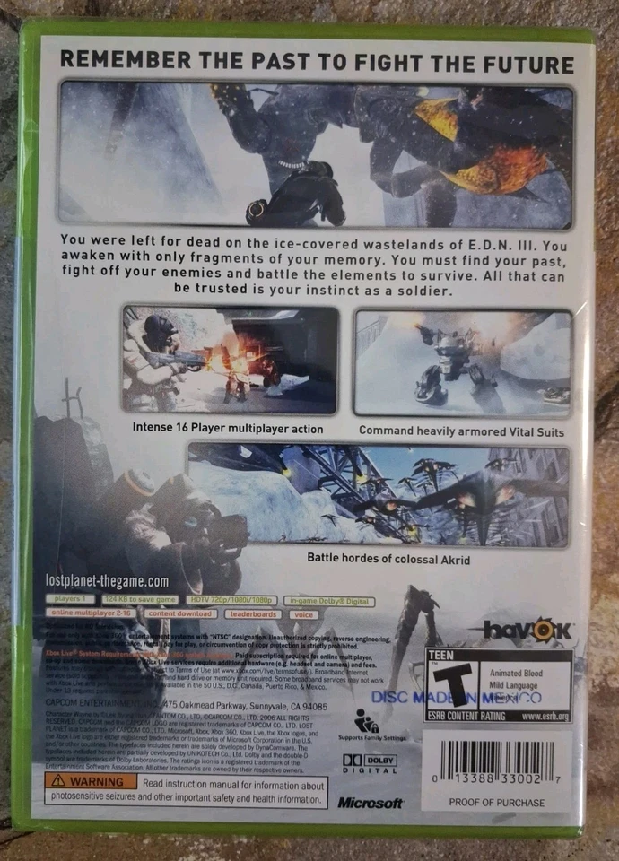 Lost Planet: Extreme Condition - Xbox 360 *BRAND NEW* - Image 2 of 4