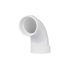 Charlotte Pipe PVC003040800 Schedule 40 PVC 90 Degree Elbow 2 Hub Dia. in.